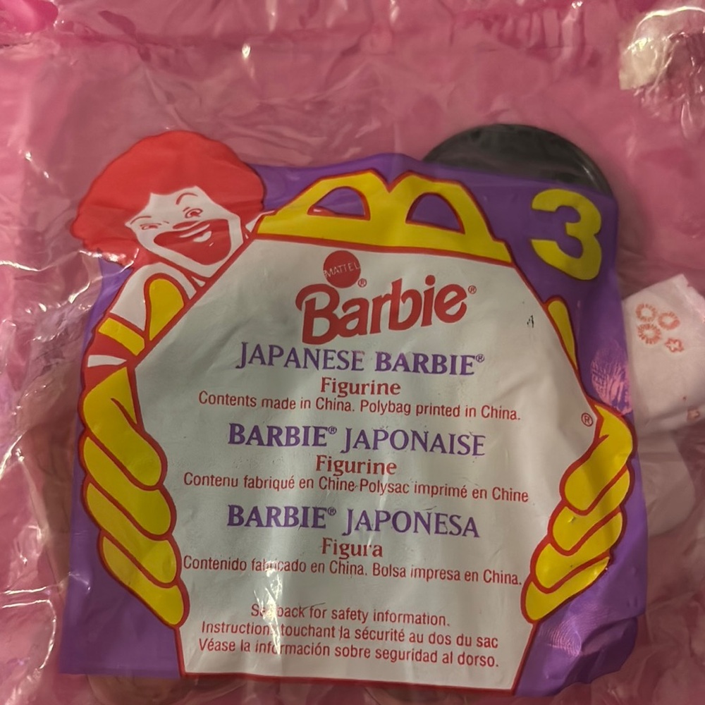 Japanese McDonald’s Barbie figure